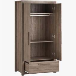 Little Acorns Ellesmere 3 Drawer Chest and Wardrobe Nursery Set - thumbnail 3