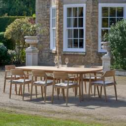 Pacific Lifestyle Salita Outdoor 8 Seater Dining Set - thumbnail 1