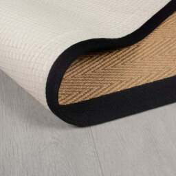 Herringbone Jute Border Doormat - thumbnail 5