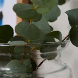 Jam Jar Shaped Glass Vase - thumbnail 2