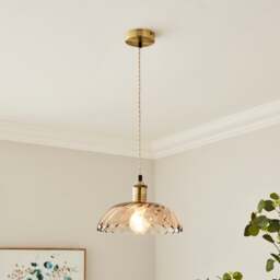 Lucille Gold Adjustable Pendant Light