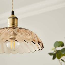 Lucille Gold Adjustable Pendant Light - thumbnail 3