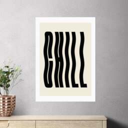 East End Prints Chill by Luxe Poster Co - thumbnail 1