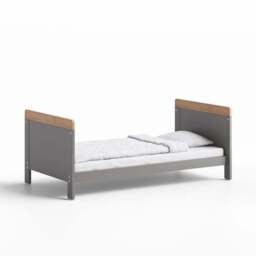 Little Acorns Classic Oak Effect Cot Bed and 3 Drawer Chest Nursery Set - thumbnail 4