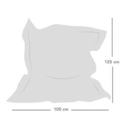 rucomfy Junior Squarbie Velvet Bean Bag - thumbnail 3