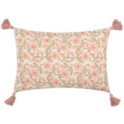 Delphine Floral Rectangular Cushion - thumbnail 1
