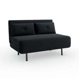Phoebe Velvet Small Double 2 Seater Sofa Bed - thumbnail 6