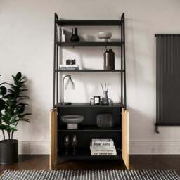 Nixon Ladder Shelf Bookcase - thumbnail 2