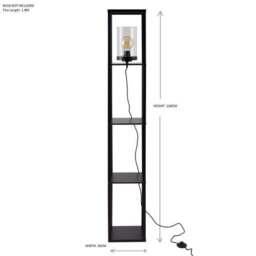 Keates Shelved Floor Lamp - thumbnail 3