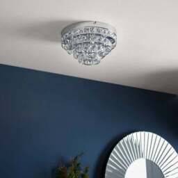 Vogue Motown 4 Light Jewel Flush Ceiling Light - thumbnail 2
