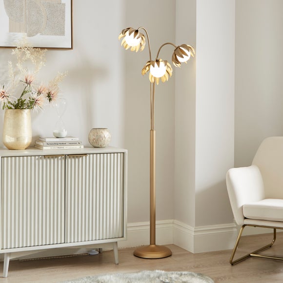 Alder Art Deco 3 Light Floor Lamp - image 1