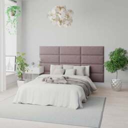 Aspire EasyMount Plush Velvet Upholstered Wall Panels - thumbnail 3