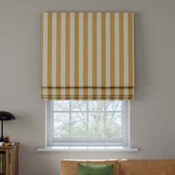 Elements Stripe Linen Look Made to Measure Roman Blind - thumbnail 4