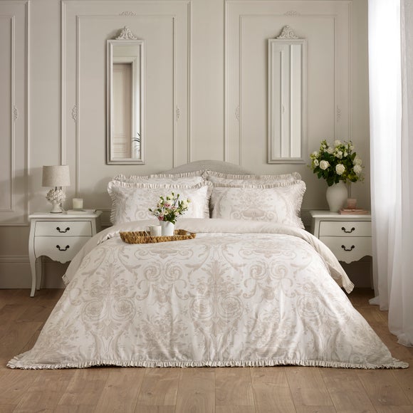 Dorma Archive Regency 100% Cotton Duvet Cover & Pillowcase Set - image 1