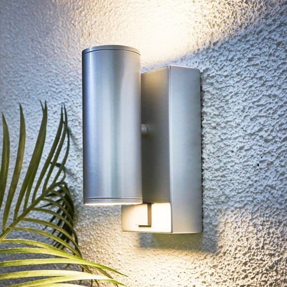 FlexiCell Wilson 2 Light Rechargeable LED Outdoor Wall Light - image 1