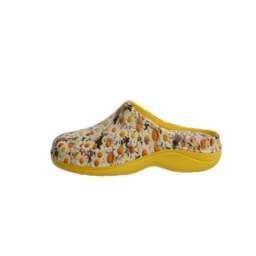 Backdoorshoes Women's Lemon Daisy Garden Clogs - thumbnail 6