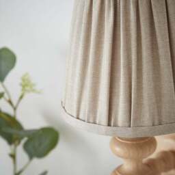 Bobby Pleated Paint Your Own Plug In Wall Light - thumbnail 3