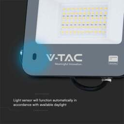 V-TAC 50W LED Floodlight Outdoor Sensor Wall Light - thumbnail 4