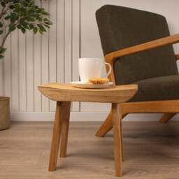 Curved Side Table - thumbnail 1