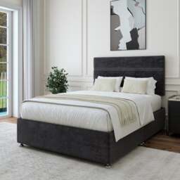 Plush Chenille Universal Divan Base - thumbnail 1