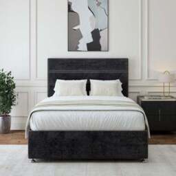 Plush Chenille Universal Divan Base - thumbnail 2
