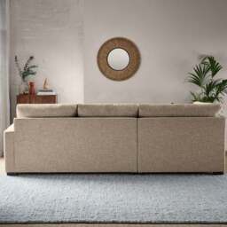 Carson Deep Sit Chunky Multi Weave Corner Sofa - thumbnail 6