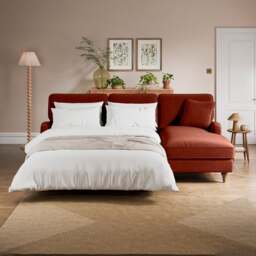 Beatrice II Velvet Corner Chaise Sofa