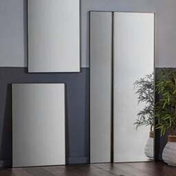Huntly Slim Rectangle Full Length Leaner Mirror - thumbnail 2