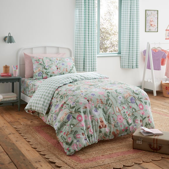 Whimsical Woods Duvet Cover and Pillowcase Set - image 1