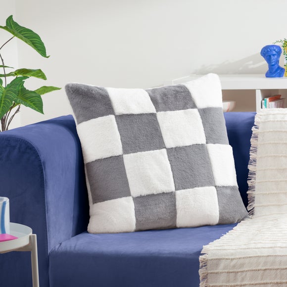 Heya Home Cozee Check Square Cushion - image 1