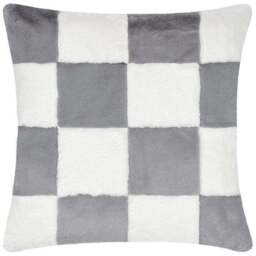 Heya Home Cozee Check Square Cushion - thumbnail 2
