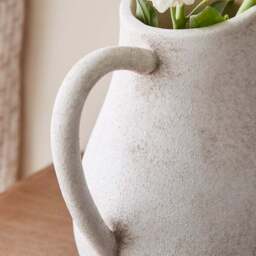 Concrete Effect Stoneware Jug Vase - thumbnail 2
