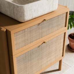 Arden Bamboo Vanity Unit - thumbnail 2