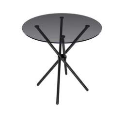 Casa 4 Seater Glass Top Dining Table - thumbnail 2