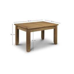 Astoria 4-6 Seater Rectangular Extendable Dining Table with 6 Hereford Chairs, Solid Oak - thumbnail 6
