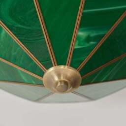 Colette Mid Century 2 Light Flush Ceiling Light - thumbnail 3