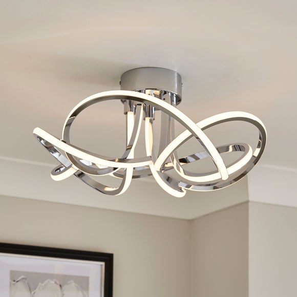 Margot Semi Flush LED Ceiling Light - image 1