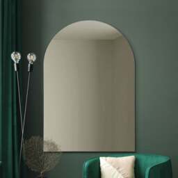 Arcus Arched Frameless Wall Mirror