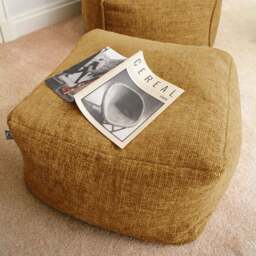 rucomfy Weave Bean Bag Ottoman - thumbnail 1