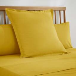 Pure Cotton Continental Square Pillowcase - thumbnail 1