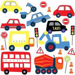 Transport Wall Stickers - thumbnail 2