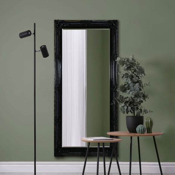 Davenport Ornate Flourish Rectangle Full Length Wall Mirror - image 1