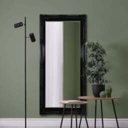 Davenport Ornate Flourish Rectangle Full Length Wall Mirror - thumbnail 1