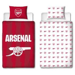 Arsenal Lightning Polycotton Duvet Cover & Pillowcase Set - thumbnail 6