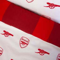 Arsenal Lightning Polycotton Duvet Cover & Pillowcase Set - thumbnail 5