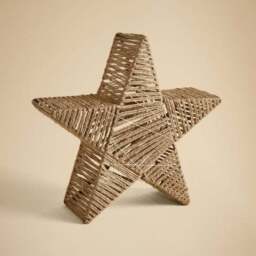Jute Light Up Star - thumbnail 3