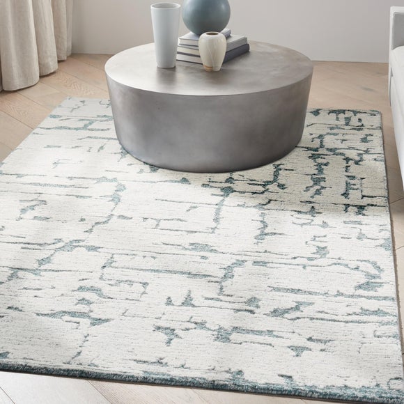 Calvin Klein Sculptural Abstract Wool Rug - image 1