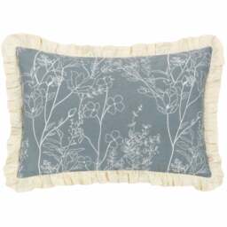 Mae Ruffle Rectangular Cushion - thumbnail 1