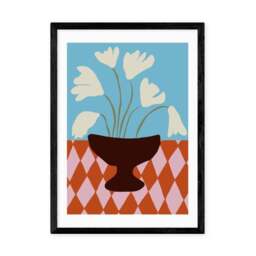 East End Prints Happy Blooming Print - thumbnail 2