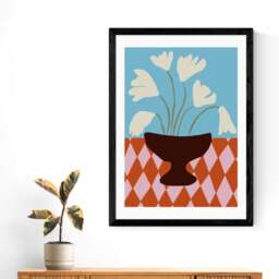 East End Prints Happy Blooming Print - thumbnail 1